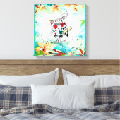 Ein sehr erfreulicher Geburtstag Leinwanddruck (Insitu (Schlafzimmer))