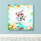 Ein sehr erfreulicher Geburtstag Leinwanddruck (Insitu (Holzboden))