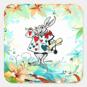 Ein sehr erfreulicher Geburtstag Quadratischer Aufkleber