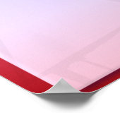 Ein sehr farbenfroher Pessach Poster (Ecke)