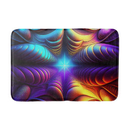 Ein sehr farbiges Lyapunov-Fraktal Badematte