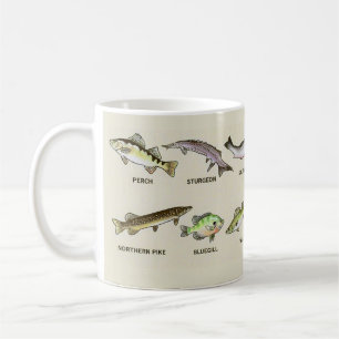 Ein sehr Fischiges  Kaffeetasse