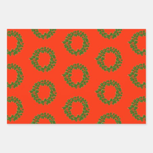 Ein sehr frohe Weihnachten Geschenkpapier Set (Vorderseite 3)