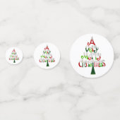 Ein sehr frohe Weihnachten Konfetti (Rückseiten)