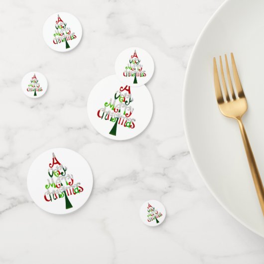 Ein sehr frohe Weihnachten Konfetti (Gruppe)