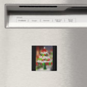 Ein sehr frohe Weihnachten Magnet (In Situ (Geschirrspüler))
