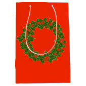 Ein sehr frohe Weihnachten Mittlere Geschenktüte (Vorderseite)