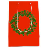 Ein sehr frohe Weihnachten Mittlere Geschenktüte (Rückseite)