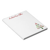 Ein sehr frohe Weihnachten Notizblock (angewinkelt)