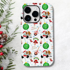 Ein sehr froher Cavalier King Charles Weihnachten Case-Mate iPhone 14 Pro Hülle