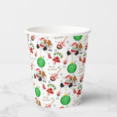 Ein sehr froher Cavalier King Charles Weihnachten Pappbecher (Vorderseite)