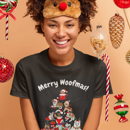 Ein sehr froher Doggie Weihnachten T - Shirt