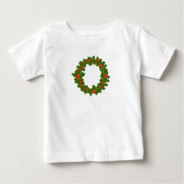 Ein sehr froher Weihnachtskranz Baby T-shirt