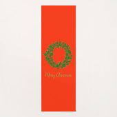 Ein sehr froher Weihnachtskranz Yogamatte (Vorderseite)