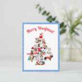 Ein sehr frohes Doggie Weihnachten (Stehend Vorderseite)