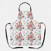 Ein sehr frohes Doggie Weihnachten Schürze (Vorderseite)