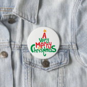 Ein sehr frohes Weihnachts-Rundbutton Button (Beispiel)
