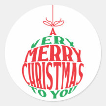 Ein sehr frohes Weihnachtsfest für dich