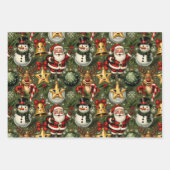 Ein sehr gemütliches Party Geschenkpapier Set (Vorderseite 3)