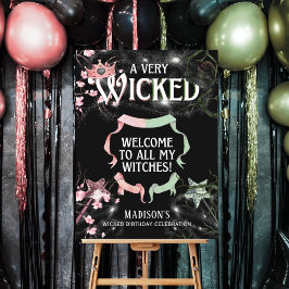 Ein sehr gepflegtes Begrüßungszeichen Poster