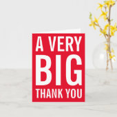 Ein sehr großer Dank an die Red Card Karte (Gelbe Blume)