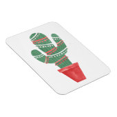 Ein sehr kaktischer Weihnachtsbaum Magnet (Rechte Seite)