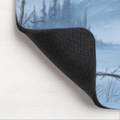Ein sehr kalter Winter Mousepad (Ecke)