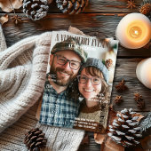 Ein sehr lustiges Abend Magazine Cover Foto Einladung