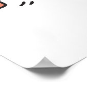 Ein sehr nettes Mädchen, Unglaublich witzig, Vinta Poster (Ecke)