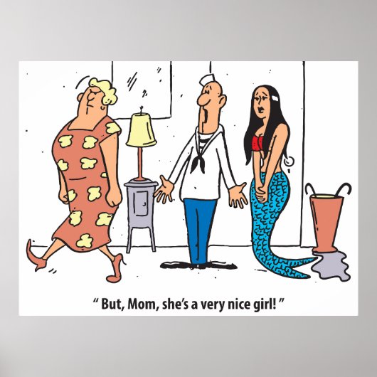 Ein sehr nettes Mädchen, Unglaublich witzig, Vinta Poster (Vorne)