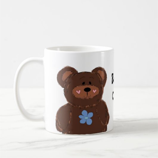 Ein sehr Niedlicher Bär Kaffeetasse (Links)
