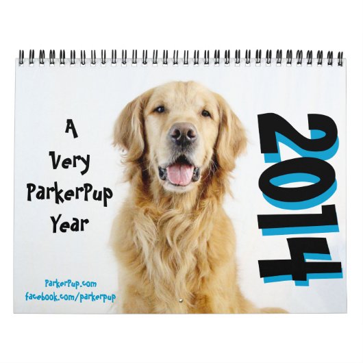 Ein sehr ParkerPup Jahr - Kalender 2014 (Titelbild)