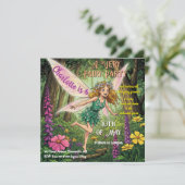 Ein sehr reichhaltiges Party Einladung (Stehend Vorderseite)