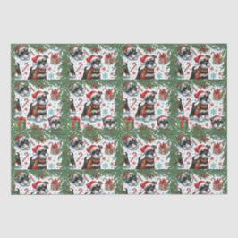 Ein sehr schnauzer Weihnachten Seidenpapier