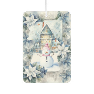 EIN SEHR SCHNEE CHRISTMAS GREETING AUTOLUFTERFRISCHER