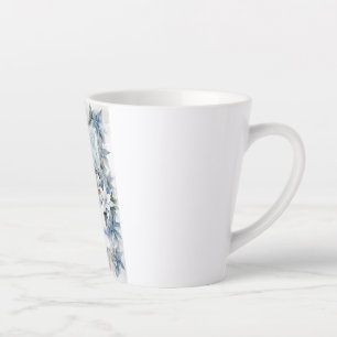 EIN SEHR SCHNEE CHRISTMAS GREETING MILCHTASSE