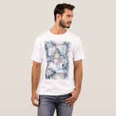 EIN SEHR SCHNEE CHRISTMAS GREETING T-Shirt (Vorne ganz)