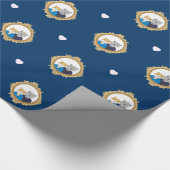 Ein sehr schönes Kätzchen Liebhaber von Umschlagpa Geschenkpapier (Ecke)