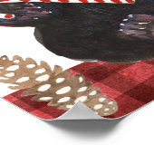 Ein sehr schönes Weihnachtsfest mit Pinecones Poster (Ecke)