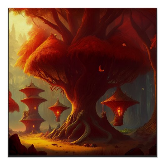 Ein sehr seltsames Land Poster (Vorderseite)