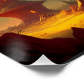 Ein sehr seltsames Land Poster (Ecke)