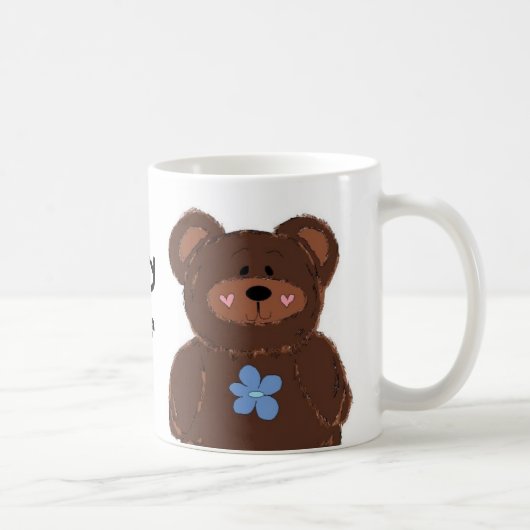 Ein sehr süßer Bär Kaffeetasse (Rechts)