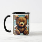Ein sehr süßer Teddybär. Tasse (Links)