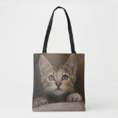 Ein sehr süßes Tabby-Kätzchen Tasche (Vorderseite)