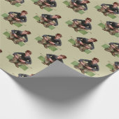 Ein sehr trauriger Tramp Geschenkpapier (Ecke)