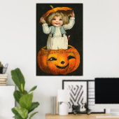 Ein sehr unterhaltsames Halloween Poster (Heimbüro)