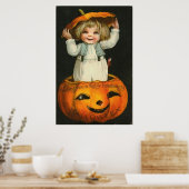 Ein sehr unterhaltsames Halloween Poster (Küche)