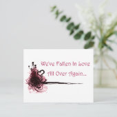 Ein sehr Vampy Valentine © Feiertagspostkarte (Stehend Vorderseite)