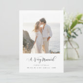 Ein sehr Verheiratetes Foto für Weihnachten (Stehend Vorderseite)