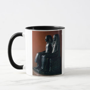 Ein seigneurial Paar in der zeremoniellen Tasse